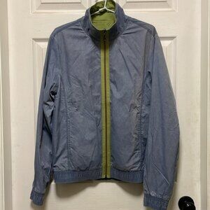 BOSS ORANGE Hugo Boss ZANTURNO Casual Reversible Blue Green Jacket Size S